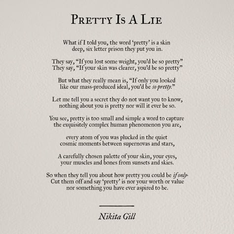 poem by nikita gill Dreamy Quote, Meaningful Poems, Poetic Quote, Nikita Gill, Powerful Woman, Us When, Strong Female, Super Quotes, Poetry Words