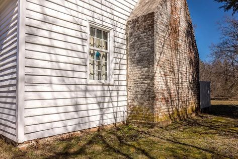 Circa 1761 Historic Colonial Farmhouse For Sale W/Outbuildings on 22 Acres VA. $229,500 Pending - Country Life Dreams New England Colonial Interior, Historic Colonial Homes, New England Colonial, Colonial Farmhouse, Colonial Homes, Colonial Interior, Life Dreams, Classic Cottage, Country Life