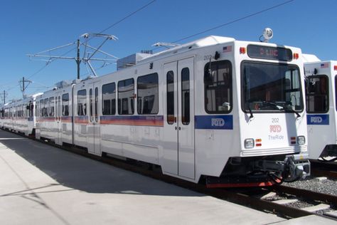 RTD Light Rail | Passenger Train around Denver Metro and Airport Transit Oriented Development, Light Rail Vehicle, Train Light, Metro Rail, Commuter Train, Amtrak Train, Corporate Identity Design, University Of Colorado, Light Rail