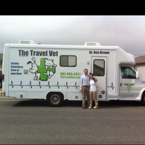 BARC mobile - vet clinic on wheels so we can service the island more efficiently Mobile Veterinary Clinic, Travel Vet Aesthetic, Kids Vet Clinic, Vet Hospital Ideas, Stuffed Animal Vet Clinic, Large Animal Vet Clinic Design, Mobile Vet, Vet Office, Pet Grooming Salon