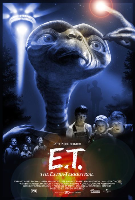 E.T.: the Extra-Terrestrial. 1982. D: Steven Spielberg.  To hear the show, tune in to http://thenextreel.com/tnr/et-the-extra-terrestrial or check out our Pinterest board: http://www.pinterest.com/thenextreel/the-next-reel-the-podcast/  https://www.patreon.com/thenextreel  http://www.youtube.com/c/ThenextreelPodcast  https://www.facebook.com/TheNextReel   https://twitter.com/TheNextReel  http://instagram.com/thenextreel  http://www.flickchart.com/thenextreel  http://letterboxd.com/thenextreel E T Movie Poster, Et Movie Poster, E.t Movie, Dee Wallace, Et The Extra Terrestrial, Little Dorrit, Extra Terrestrial, Movie Posters Design, Drew Barrymore