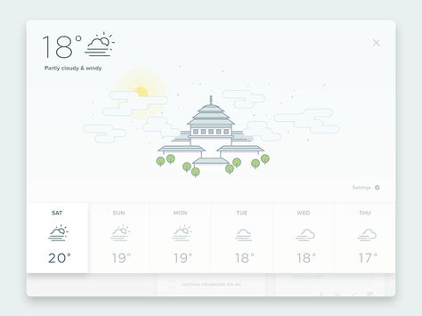 Weather App Design, Weather Ui, App Illustration, Old Pc, Best Ui Design, Weather Icon, Task Manager, App Inspiration, Weather App