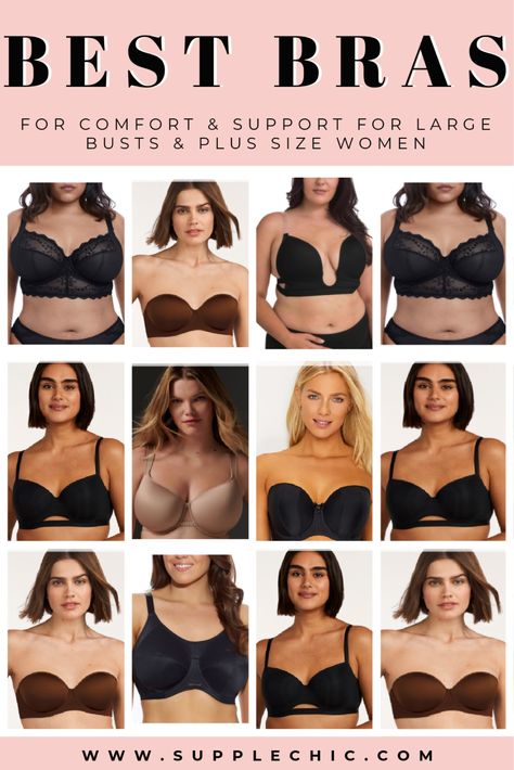 Shop 24/7™ Pima Cotton T-Shirt Bra and other curated products on LTK, the easiest way to shop everything from your favorite creators. Larger Bust Outfits, Strapless Bra Hacks, Bra Outfit, Strapless Bras, Bra Fitting Guide, Bra Hacks, Best Bras, Curvy Kate, Bra Dress