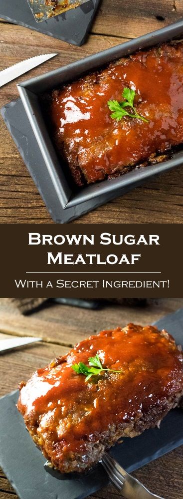 Brown Sugar Meatloaf with a Secret Ingredient #meatloaf #beef #dinner #supper #entree Add 2 Italian sausages! Brown Sugar Meatloaf, Crockpot Recipes Beef Stew, Beef Steak Recipes, Beef Stew Crockpot, Best Meatloaf, Crockpot Recipes Beef, Loaf Recipes, Meatloaf Recipe, Beef Recipes Easy