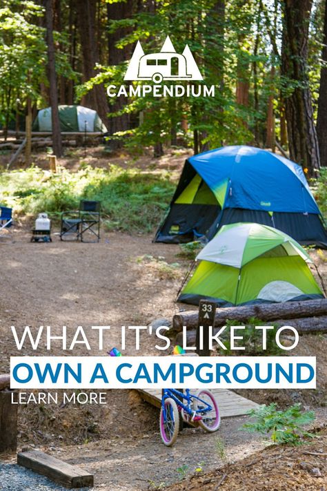 Starting A Campground, Tiny House Campground, How To Start A Campground, Opening A Campground, Private Campground Ideas, How To Start An Rv Park, Building Your Own Campground, Camp Ground Design, Building A Campground