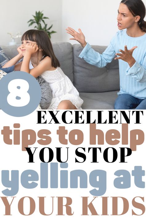 Mom yelling at her kids. Tips for mom to stop yelling. Parenting tips Mom Yelling, Mommy Burnout, Being A Better Mom, Stop Yelling At Your Kids, Burnout Tips, Newborn Care Tips, Stop Yelling, Exhausted Mom, Mom Motivation