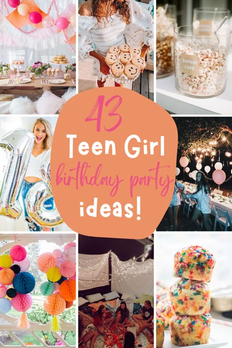 43 Teen Girl Birthday Party Ideas - momma teen Party Ideas For 14th Birthday Girl, Birthday Party Themes For 12 Year Girl, Ideas For 12th Birthday Party Girl, Ideas For 14th Birthday Girl, Birthday Ideas For 15th Girl, Girl 15th Birthday Ideas, Ideas For 15th Birthday Girl, Birthday Party Ideas For Teenagers Girl, 13th Birthday Party Ideas For Girls 13 Sleepover