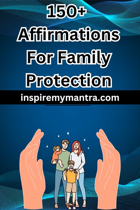 Affirmations For Family Protection Affirmations For Family, Family Affirmations, Family Protection, Uplifting Affirmations, Family Harmony, Protect Family, Powerful Affirmations, Affirmations For Happiness, Words Of Affirmation