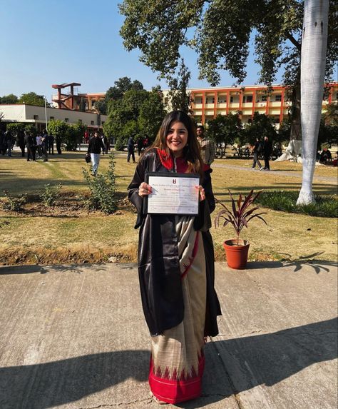 wore my grandmother’s grey & magenta saree on my convocation! couldn’t have asked for a better saree :)