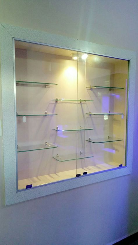 Display Cupboard Ideas, Crockery Rack Design, Showcase Cupboard Design, Hall Showcase Ideas, Glass Showcase Design, Showcase Design Furniture, Showcase Designs For Hall, Wall Showcase Design, Beautiful Office Design