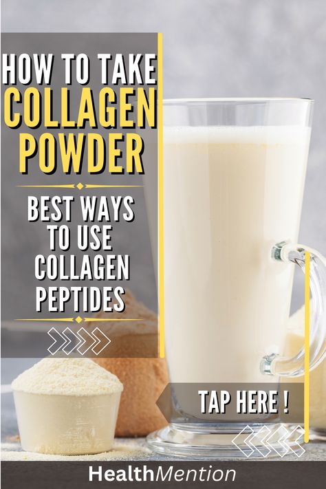 Ways to use collagen peptides. Ancient Nutrition Collagen, Collagen Shake Recipe, How To Take Collagen Powder, How To Drink Collagen Powder, Recipes Using Collagen Powder, What To Mix Collagen Powder With, Benefits Of Collagen Peptides Powder, How To Use Collagen Powder, Collagen Powder Drink Recipes