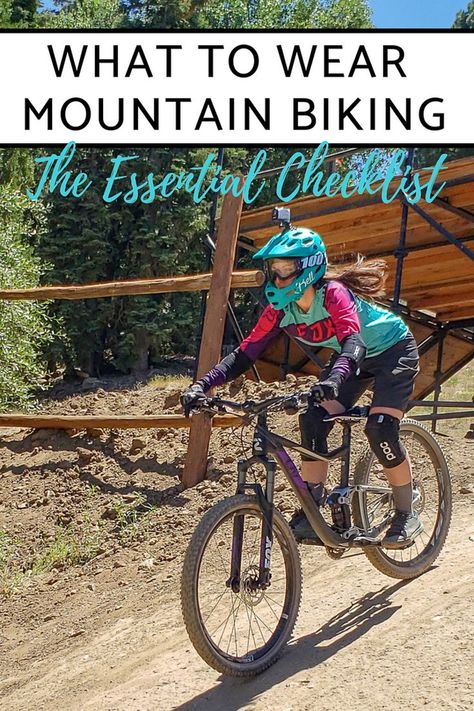 The essential checklist of what you need to wear for any mountain bike ride! Essential gear - Mountain Biking - Lady Mountain Bikers Mountain Biking Quotes, Bike Wallpaper, Mountain Biking Women, Mountain Bike Clothing, Mountain Biking Gear, Best Mountain Bikes, Mountain Bike Shoes, Bicycle Maintenance, Cool Bike Accessories