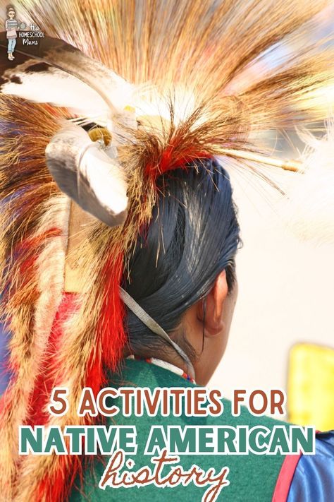 November is a great time to do Native American studies, and here are some ideas for teaching your homeschoolers more about Native American history. Native American Teachings, Teaching Native American History, Homeschool Middle School Curriculum, Native American Lessons, Native Americans Unit, American History Homeschool, Native American Studies, Homeschool Middle School, Native American Heritage Month