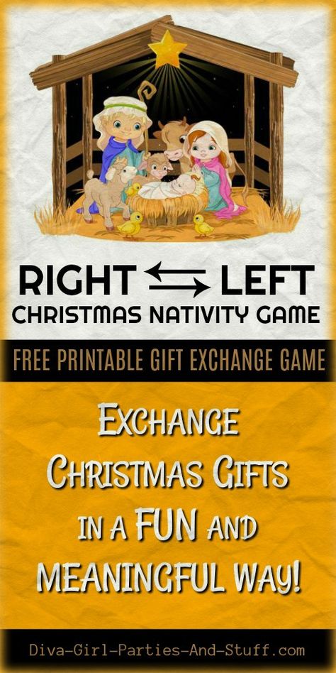 Left Right Christmas Game, Christian Christmas Games, Games Adults, Gift Exchange Ideas, Games For Ladies, Church Christmas Party, Christmas Gift Exchange Games, Geek House, Christmas Gift Games