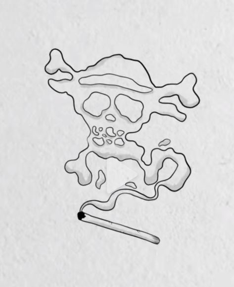 ONE PIECE, anime, tattoo, minimal, cigarette Minimalistic Anime Tattoo Ideas, Lowkey One Piece Tattoo, One Piece Patchwork Tattoo, Easy Shading Tattoo Ideas, Laws Tattoos One Piece, Minimal One Piece Tattoo, One Piece Simple Tattoo, Small One Piece Tattoo Ideas, Minimalist One Piece Tattoo