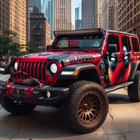 Kylie Courter Red Jeep Wrangler Aesthetic, Marvel Jesus, Jeep Aesthetic, Custom Jeeps, Red Jeep Wrangler, Badass Jeep, Red Jeep, Pink Jeep, Custom Jeep