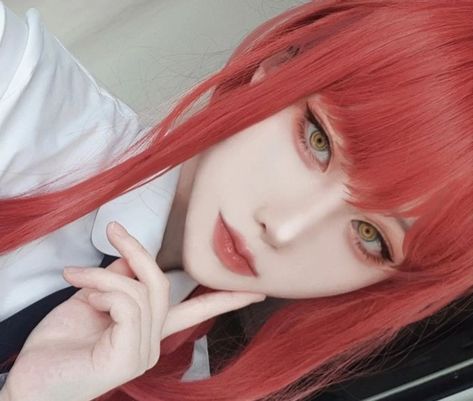 Cosplay Makeup Male, Cosplay Makeup Anime, Chainsaw Man Cosplay, Makima Cosplay, Makeup Anime, Makeup Cosplay, Man Cosplay, Anime Cosplay Makeup, Amazing Cosplay