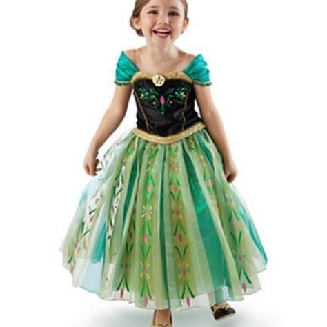 Princess Anna Dress, Cosplay Dresses, Queen Halloween Costumes, Anna Costume, Coronation Dress, Very Short Dress, Frozen Dress, Frozen Costume, Baby Party Dress