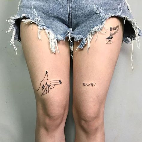 Check out our website for more Tattoo Ideas 👉 positivefox.com #girlpower #feministtattoos Samoan Tattoos, Tattoos Back, Knee Tattoos, Feminist Tattoo, Girl Power Tattoo, Unique Small Tattoo, Power Tattoo, Filipino Tattoos, Female Tattoos