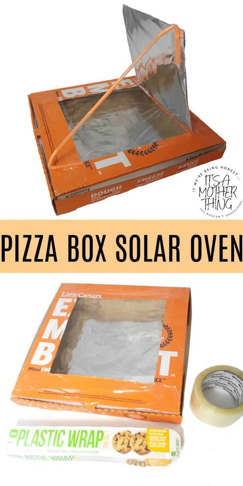 Pizza Box Oven, Cafe Classroom, Solar Oven Diy, Camping Week, Environment Activities, Fun Experiments, Oven Diy, Grilled Sandwiches, Summer Stem