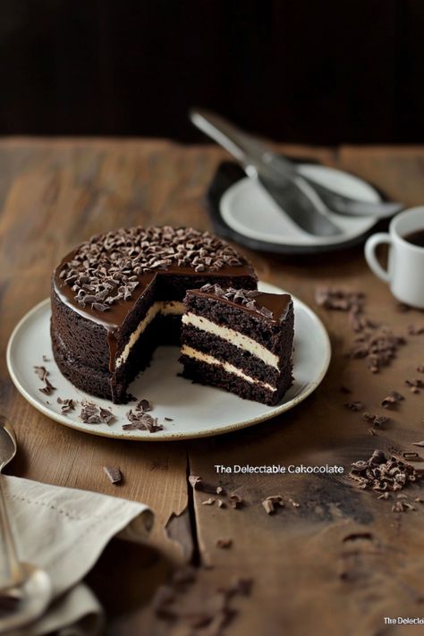 Indulge in the ultimate chocolate lover’s dream with The Delectable Chocolate Cake! 😍✨ This rich, moist, and velvety cake is packed with deep chocolate flavor and topped with a luscious frosting for the perfect bite. Whether it’s for birthdays, celebrations, or simply treating yourself, this cake is pure bliss! Save this recipe for your next bake. 🍫💕 #ChocolateLovers #DecadentDesserts #BakingJoy #SweetIndulgence Chocolate Lover, Treating Yourself, Decadent Desserts, Chocolate Flavors, Chocolate Lovers, Cake Designs, Chocolate Cake, Food Lover, Treat Yourself