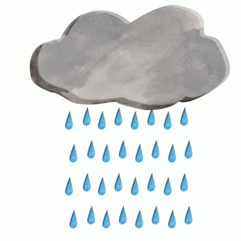 Rain Cloud GIF - Rain Cloud Storm - Discover & Share GIFs Rain Animation Gif, Animated Rain, Raining Gif, Rain Animation, Rain Gif, Glitch Gif, Rain And Thunder, Cloud Stickers, Rainbow Rain