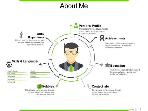 Powerpoint Templates About Me (9) - TEMPLATES EXAMPLE | TEMPLATES EXAMPLE Self Presentation Powerpoint, Self Introduction Template, Self Template, Powerpoint Presentation Examples, Introduction Design, Introduction Template, Free Powerpoint Templates Download, Self Introduction, Presentation Example