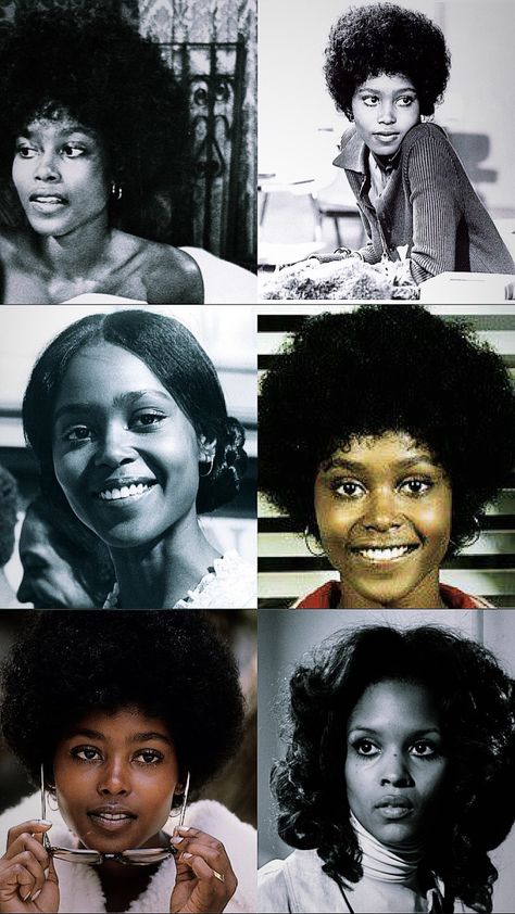 Brenda Skyes 70s, Monique The Parkers, 60s Aesthetic Black Women, Vintage Black Hairstyles, 60s Hairstyles Black Women, 1960s Black Women, Brenda Skyes, Old Hollywood Black Women, 60s Black Women