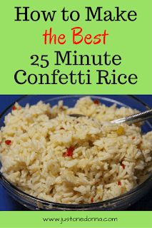 Confetti Rice Recipe, Onion Rice Recipe, Confetti Rice, Onion Rice, Quick Rice, Grilled Vegetable Recipes, Rice Side, Roasted Vegetable Recipes, Rice Side Dishes