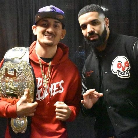 Max Holloway x Drake Ufc Workout, Max Holloway, X Drake, Drake Graham, Aubrey Drake, Mma Boxing, Combat Sport, Toronto Raptors, Mens Outerwear