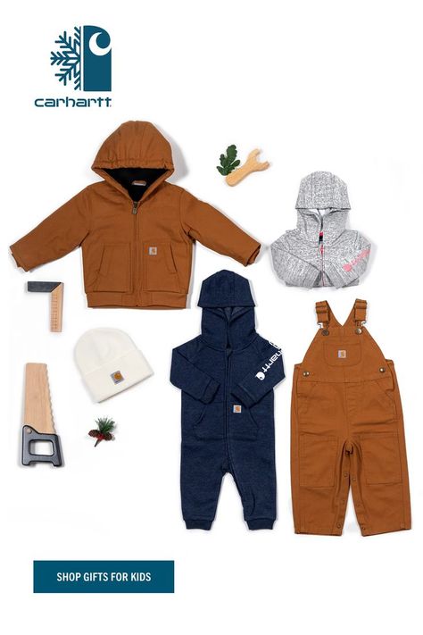 Baby Carhartt, Carhartt Baby Boy, Carhartt Shop, Carhartt Kids, Kids Carhartt, Man Style, Baby Things, Gifts For Girls, Baby Boy Outfits