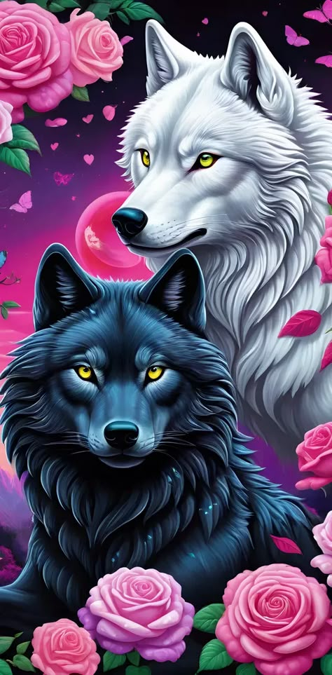 Wolves Artwork, Tiktok Selfie, Worst Day Of My Life, Wolf Art Fantasy, Paw Wallpaper, Wild Animal Wallpaper, Wolf Images, Whatsapp Wallpaper Cute, Wolf Artwork