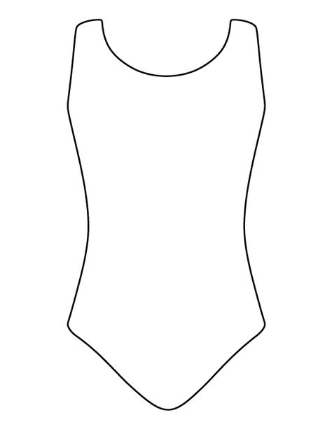 ab789245c6832ad9e638986f9a34a043.gif (550×712) Cute Leotards, Leotards Outfit, Leotard Pattern, Printable Outline, Leotards Gymnastics, Outline Pattern, Ballerina Baby Showers, Kids Leotards, Dance Crafts