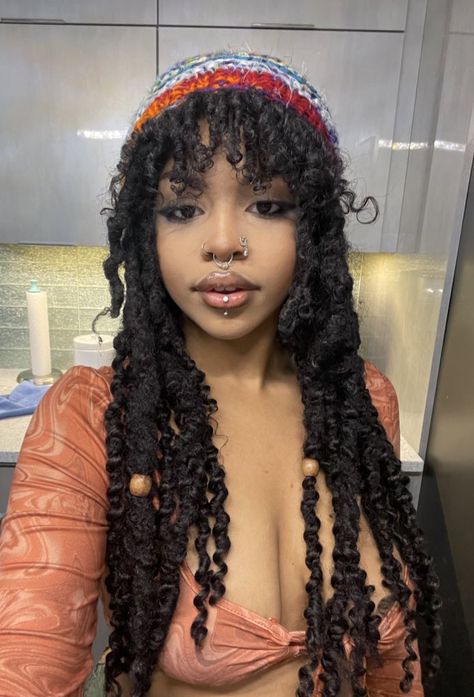 Punk Rock Hair, Big Box Braids Hairstyles, Cute Braided Hairstyles, Dyed Hair Inspiration, Cute Box Braids Hairstyles, Braids With Extensions, Pretty Braided Hairstyles, Afro Punk, Natural Hair Braids