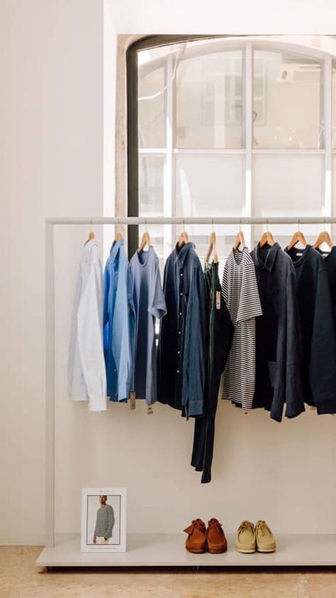 If your closet is bursting at the seams yet you still can't manage to decide what to wear each morning, there's only one solution. It's high time to streamline your style and create a minimalist capsule wardrobe. Timeless, trans-seasonal and trend-transcending, a capsule wardrobe is built upon a foundation of well-made minimalist men's clothing that can be mixed and matched and used as a base for statement items or accessories. Contemplating a wardrobe revamp? Masc Capsule Wardrobe, Minimalist Capsule Wardrobe 2024, Capsule Wardrobe Men Minimalist, Men Capsule Wardrobe, Mens Capsule Wardrobe, Mens Minimalist Wardrobe, Minimalist Wardrobe Men, Capsule Wardrobe For Men, Capsule Wardrobe Men