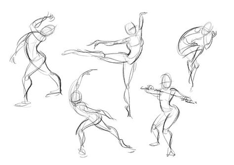 Gesture Drawings on Behance Gesture Practice, Poses Sketch, Gesture Drawings, Drawing Proportions, Dancing Poses, Gesture Drawing Poses, Dancing Pose, Body Gestures, Gesture Drawing