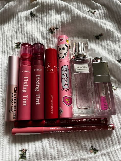 etude house dior too faced essence Oil Well, Etude House, Lip Glow, Miss Dior, Too Faced, Pretty In Pink, Essence, Dior, Lips