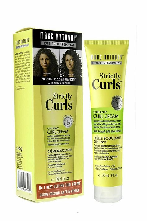 Marc Anthony Hair Products, Strictly Curls, Curling Thick Hair, Curl Styling, Curl Enhancer, Frizz Free Curls, Curl Defining Cream, Curl Hair, Curl Styles