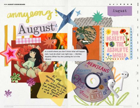 Writing Design Ideas, Instagram Theme Ideas Color Schemes, Collage Calendar, Scrapbook Overlay, Online Scrapbook, Graphic Design Is My Passion, Graphic Shapes Design, Smash Journal, Yearbook Ideas