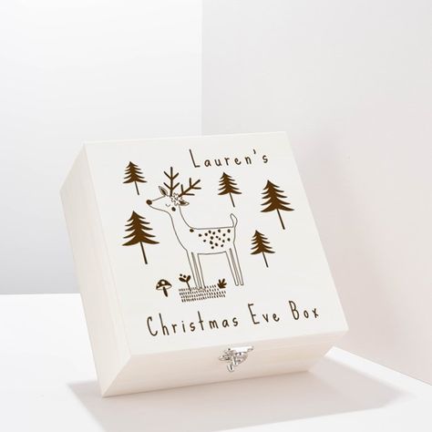 Christmas Eve Box For Kids, Presents From Santa, Wooden Christmas Eve Box, Newspaper Gift, Xmas Eve Boxes, Christmas Eve Boxes, Personalised Christmas Eve Box, Romantic Birthday Gifts, Hosting Christmas