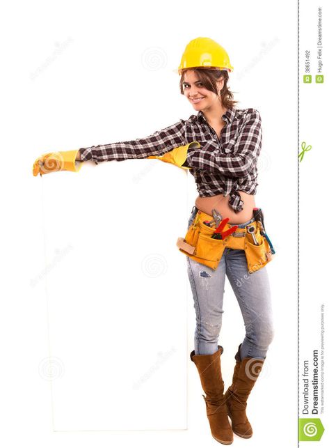 Mechanic Costume, Engineer Costume, Carnaval Outfit, Woman Mechanic, Knot Shirt, Model Poses Photography, Construction Worker, Women Diy, Carnival Costumes