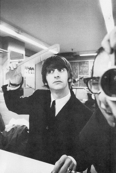 Ringo Starr Ringo Starr, The Beatles, A Man, Black And White, White, Black