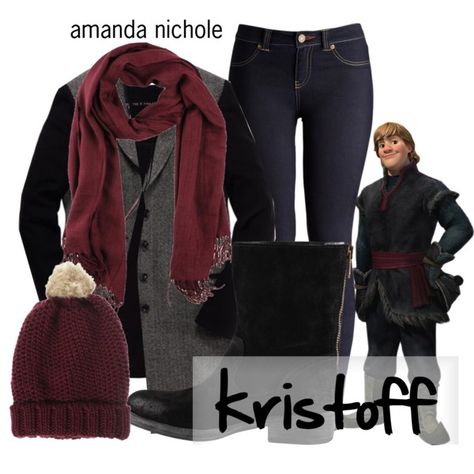 Kristoff Disneybound, Frozen Outfits, Disney Dress Up, Disney Inspired Fashion, Disneyland Outfits, Character Inspired Outfits, Fandom Fashion, Fandom Outfits, Geek Fashion