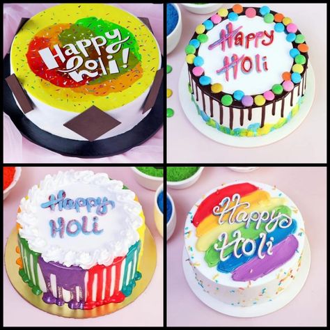 Holi Cake, Holi Theme, Big Wedding Cakes, Diwali Decorations At Home, Cake Image, Holi Special, Holi Celebration, Baby Boy Cakes, Cake Delivery