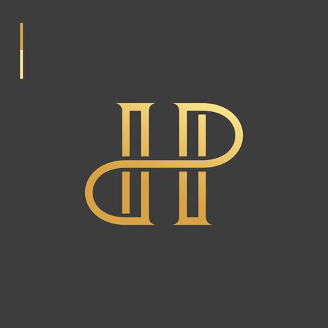 Hp Logo Design Letter, Ph Monogram, Hp Logo Design, Ph Logo Design, Hp Monogram, Wood Logo Design, Jp Logo, Sp Logo, House Logos