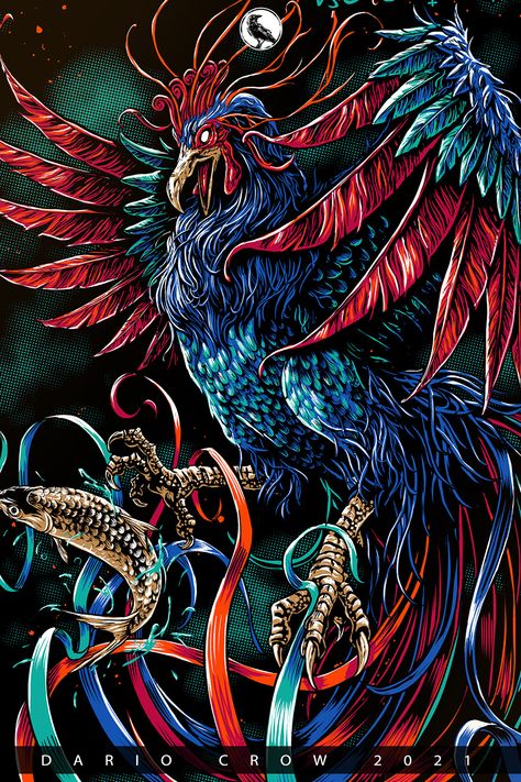 Sarimanok Drawing No Color, Sarimanok Art Design, Sarimanok Art, Sarimanok Drawing, Bread Showpiece, Philippine Mythology, Evil Skull Tattoo, Phoenix Images, Evil Skull