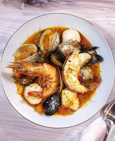 Bouillabaisse NY Style Better Than Bouillon Lobster Base, Seafood Boulibaisse Recipe, Chicken Bouillabaisse, Haitian Soup Bouyon Recipe, Bouillabaisse Recipe Seafood, Seafood Stock, Ny Style, Jumbo Shrimp, Easy Seafood Recipes