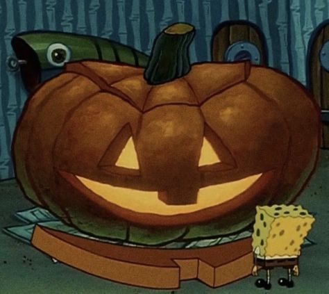 Spongebob Halloween, Spongebob Pics, Spongebob Funny, Halloween Icons, Season Of The Witch, Spooky Scary, Halloween Cartoons, Samhain, Halloween Wallpaper