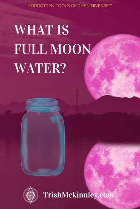 Full moon water is one of my favorite spiritual lifestyle hacks! It's great to use with your favorite manifestation techniques like visualization or smudging. In this post we're going over how to make and use moon water to turbo-charge your manifestations. How To Make Full Moon Water, Full Moon Water Making, How To Charge Crystals Full Moon, Full Moon Water Uses, Charging Crystals Full Moon, Moon Water How To Make, Cleansing Crystals Full Moon, Water Magick, Full Moon Water