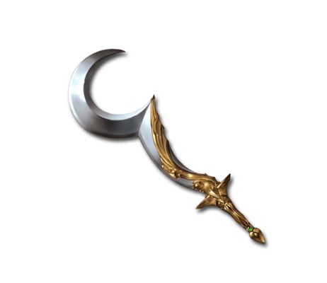 Khopesh - Granblue Fantasy Wiki D D Items, Fantasy Places, Good Fortune, Mini Art, Stone